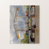 Kanalen van Amsterdam. Legpuzzel (Verticaal)