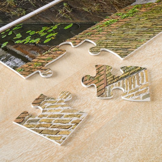 Kanalen van Amsterdam. Legpuzzel (Zijkant)