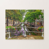 Kanalen van Amsterdam. Legpuzzel (Horizontaal)
