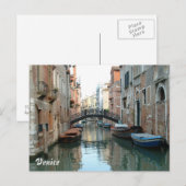 Kanalen van Venetië Briefkaart (Voorkant / Achterkant)