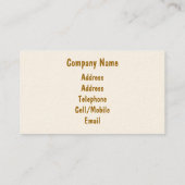 KANALEN VISITEKAARTJE (Achterkant)