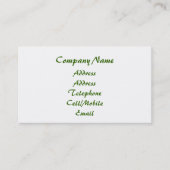 KANALEN VISITEKAARTJE (Voorkant)