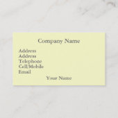 KANALEN VISITEKAARTJE (Achterkant)