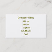 KANALEN VISITEKAARTJE (Achterkant)