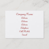 KANALEN VISITEKAARTJE (Achterkant)