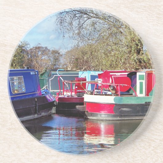 KANALEN ZANDSTEEN ONDERZETTER (Voorkant)