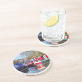 KANALEN ZANDSTEEN ONDERZETTER (Zijkant)