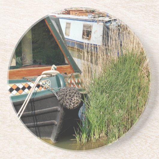 KANALEN ZANDSTEEN ONDERZETTER (Voorkant)