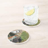 KANALEN ZANDSTEEN ONDERZETTER (Zijkant)