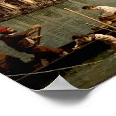 Kanaletto-meesterwerk - Uitzicht van San Marco Ven Poster (Hoek)