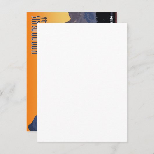 Kananaskis, Alberta. Canada Briefkaart (Voorkant / Achterkant)