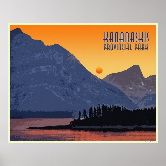 Kananaskis, Alberta. Canada Poster (Voorkant)