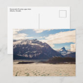 Kananaskis Country upper Lake, Alberta, Canada Briefkaart (Voorkant / Achterkant)