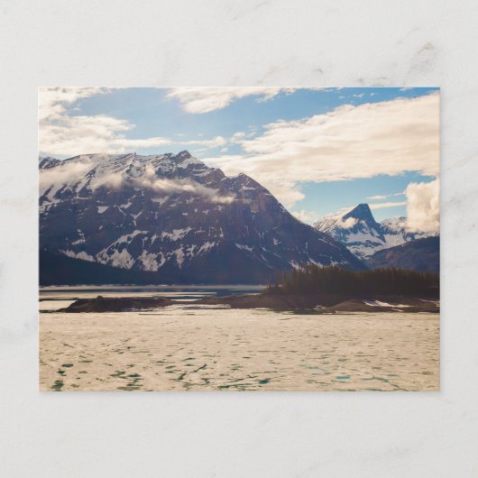 Kananaskis Country upper Lake, Alberta, Canada Briefkaart (Voorkant)
