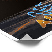 Kananaskis Provinciepark Vintage Travel Poster (Hoek)