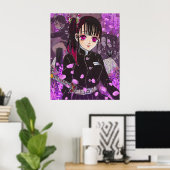 Kanao Tsuyuri-Poster Poster (Thuiskantoor)