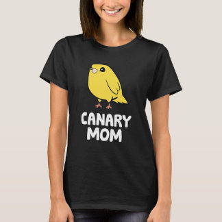Kanarie Moeder  Gele Kanarie Mama T-shirt