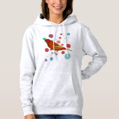"Kanarienvogel und Kleckse" Sweatshirt (Voorkant)