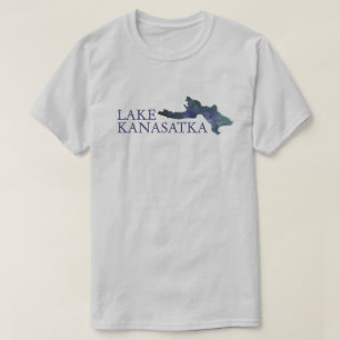 Kanasatka, regio NH-meren, New Hampshire T-shirt