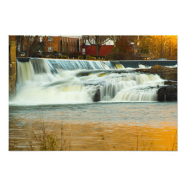 Kanawha-Herfsten, West Virginia Foto Afdruk