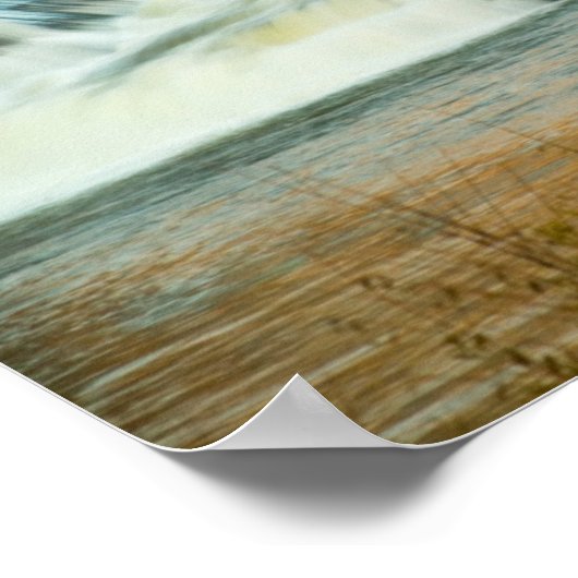 Kanawha-Herfsten, West Virginia Poster (Hoek)