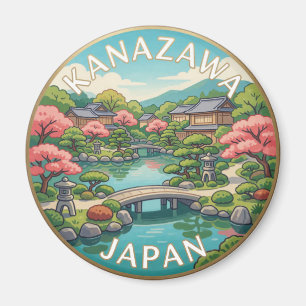 Kanazawa Japan Traditioneel Reizen Magneet