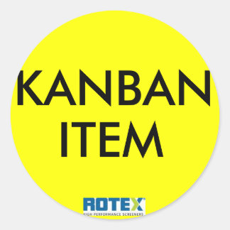 KANBANITEM RONDE STICKER