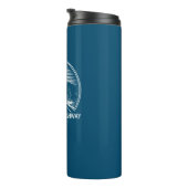 Kancamagus Highway naar New Hampshire Forest Thermosbeker (Geroteerd rechts)