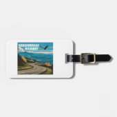 Kancamagus Highway New Hampshire Eagle Bagagelabel (Voorkant horizontaal)