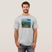 Kancamagus Highway New Hampshire Eagle T-shirt (Voorkant volledig)