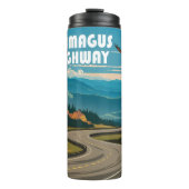 Kancamagus Highway New Hampshire Eagle Thermosbeker (Voorkant)