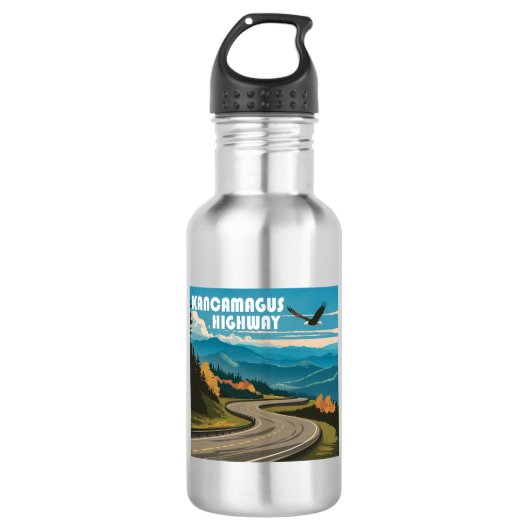 Kancamagus Highway New Hampshire Eagle Waterfles (Voorkant)