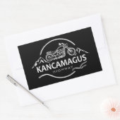 Kancamagus Highway New Hampshire Motorcycle Rechthoekige Sticker (Envelop)