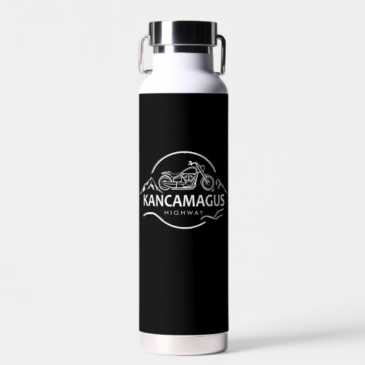 Kancamagus Highway New Hampshire Motorcycle Waterfles (Voorkant)