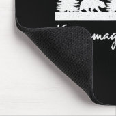 Kancamagus Highway New Hampshire Rustic Bear Wildl Muismat (Hoek)