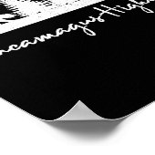 Kancamagus Highway New Hampshire Rustic Bear Wildl Poster (Hoek)