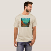 Kancamagus Highway New Hampshire zonsondergang T-shirt (Voorkant volledig)