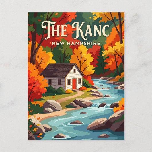 Kancamagus Highway USA Briefkaart (Voorkant)