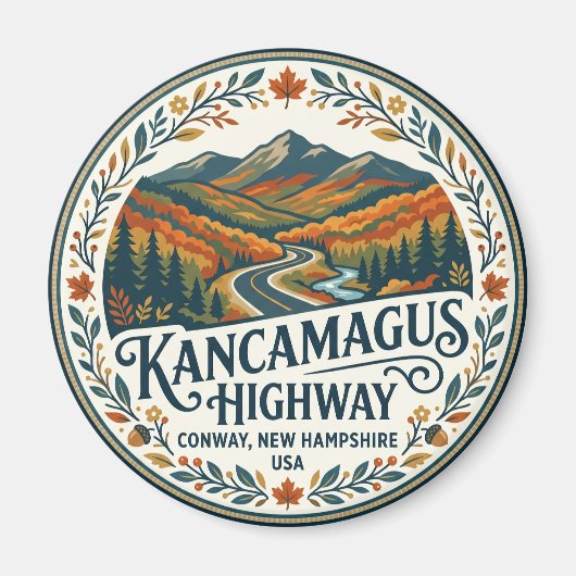 Kancamagus Highway VS Magneet (Voorkant)