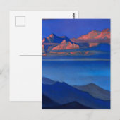 “Kanchenjunga” van Nicholas Roerick Briefkaart (Voorkant / Achterkant)