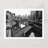 Kanda rivier: Ochanomizu, Tokio Briefkaart (Voorkant)