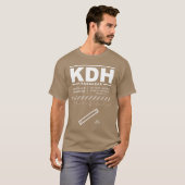Kandahar International Airport KDH T-shirt (Voorkant volledig)