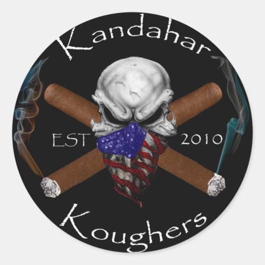 Kandahar Koughers Stickers (Voorkant)