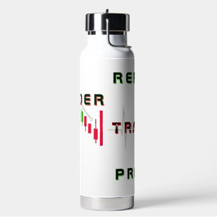 Kandelaar Grafiek Trading Water Flessen voor hande