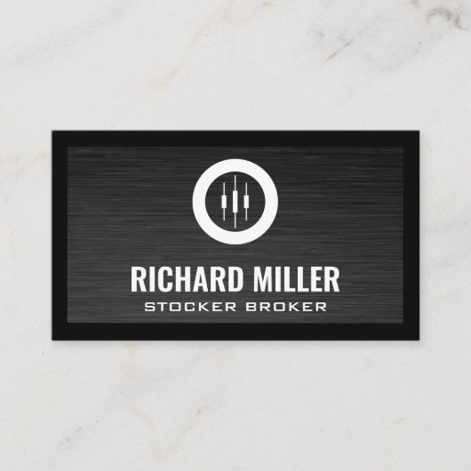 Kandelaars | effectenmakelaar | Financiën Visitekaartje (Voorkant)
