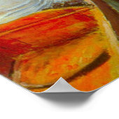 Kandelen door Gustave Caillebotte Poster (Hoek)