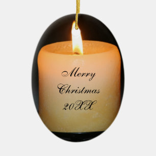 kandelen xmas keramisch ornament