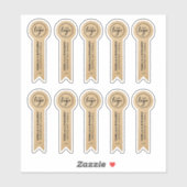 Kandelmerken voor kraft Soy Candle Sticker (Vel)