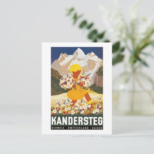 Kandersteg Briefkaart (Staand voorkant)