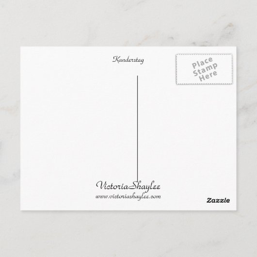 Kandersteg Briefkaart (Achterkant)